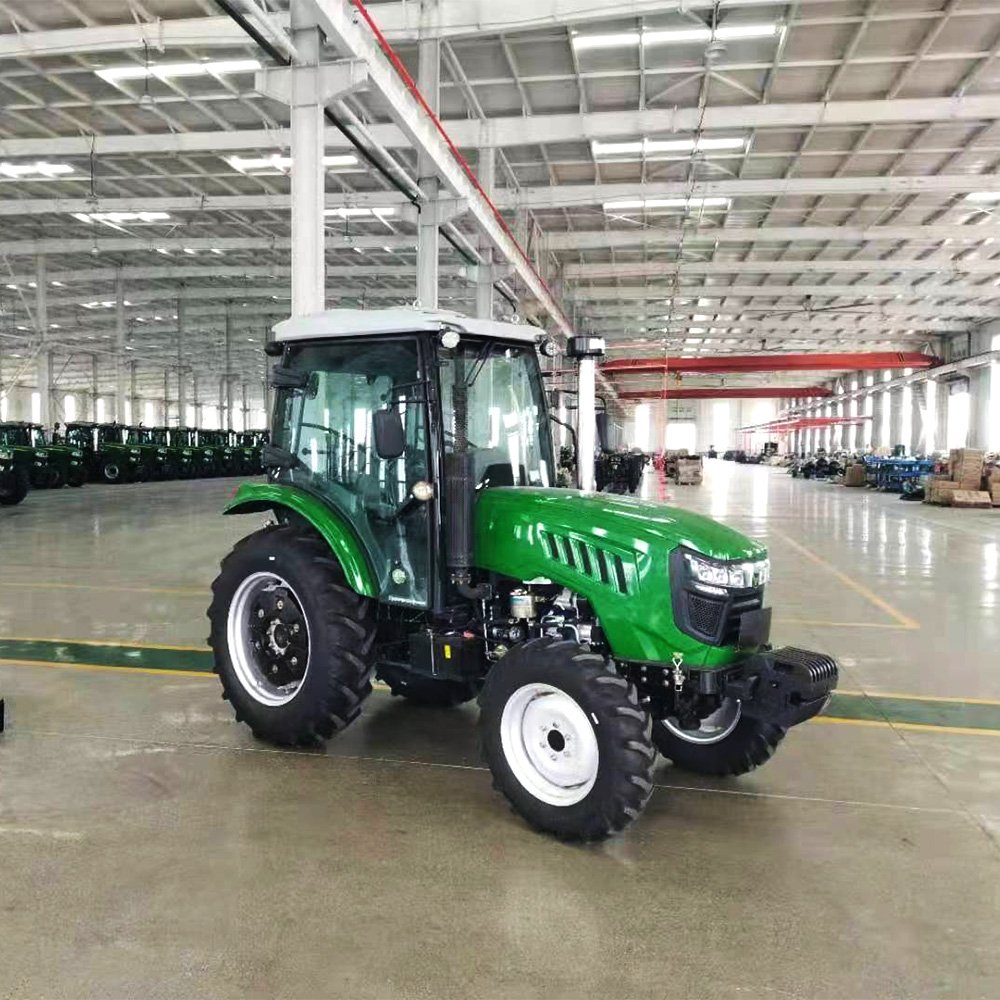 Cheap Mini 50HP 60HP 70HP Farm Tractors Wholesale Agriculture 4 Stroke Small Walking Garden Used Tractor with Rotary Tiller