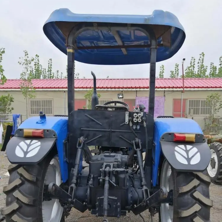 Used and Good Condition SNH504 SNH554 SNH704 SNH754 TT75 50HP 55HP 70HP 75HP Shanghai New Hholland Used Tractor