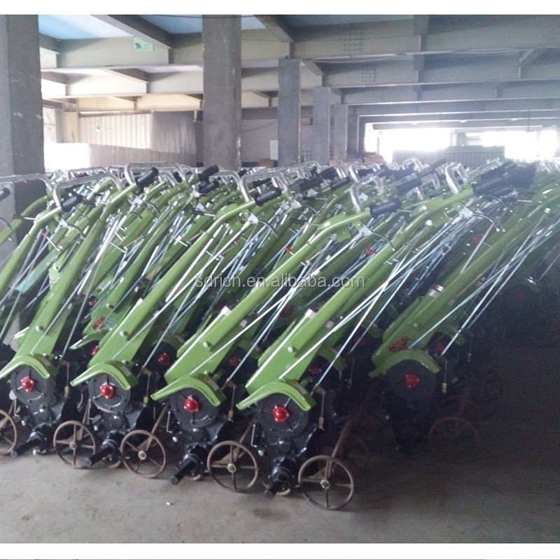 diesel Engine Four Stroke Single Cylinder Hand Push Micro Tiller Machine Agricultural Two Wheel Tractor with Potato Planter