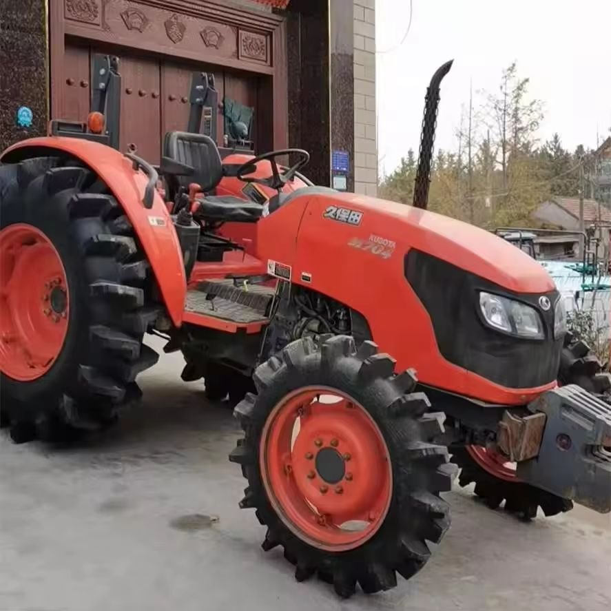 Kubota M704K 4X4wd Used Hand/New Wheel Tractor With Farming Equipment Agricultural Machinery Used Kubota Tractors Kubota M7131