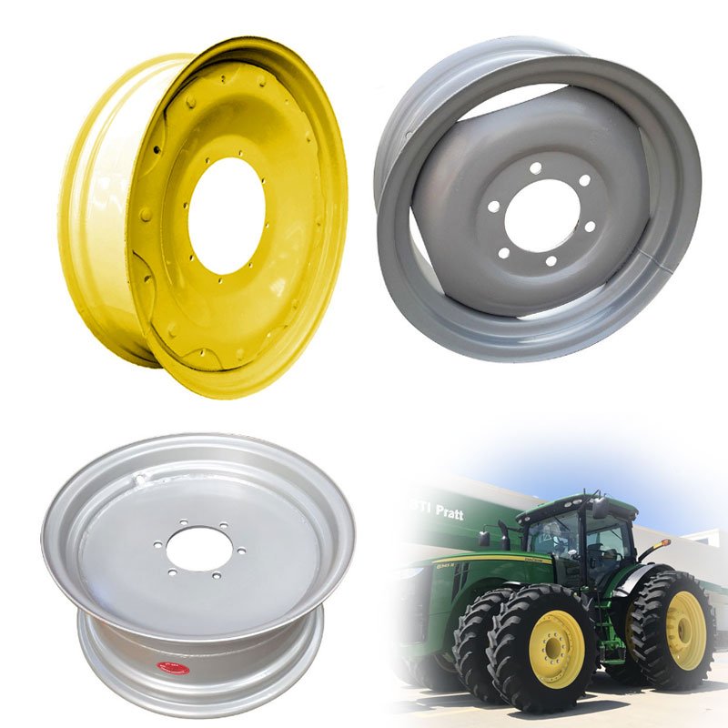 W8x42 Agriculture Massey Tractor Rims 10x24 18.4.34 Tractor Wheel Rim for Tractor Uz Mtz80