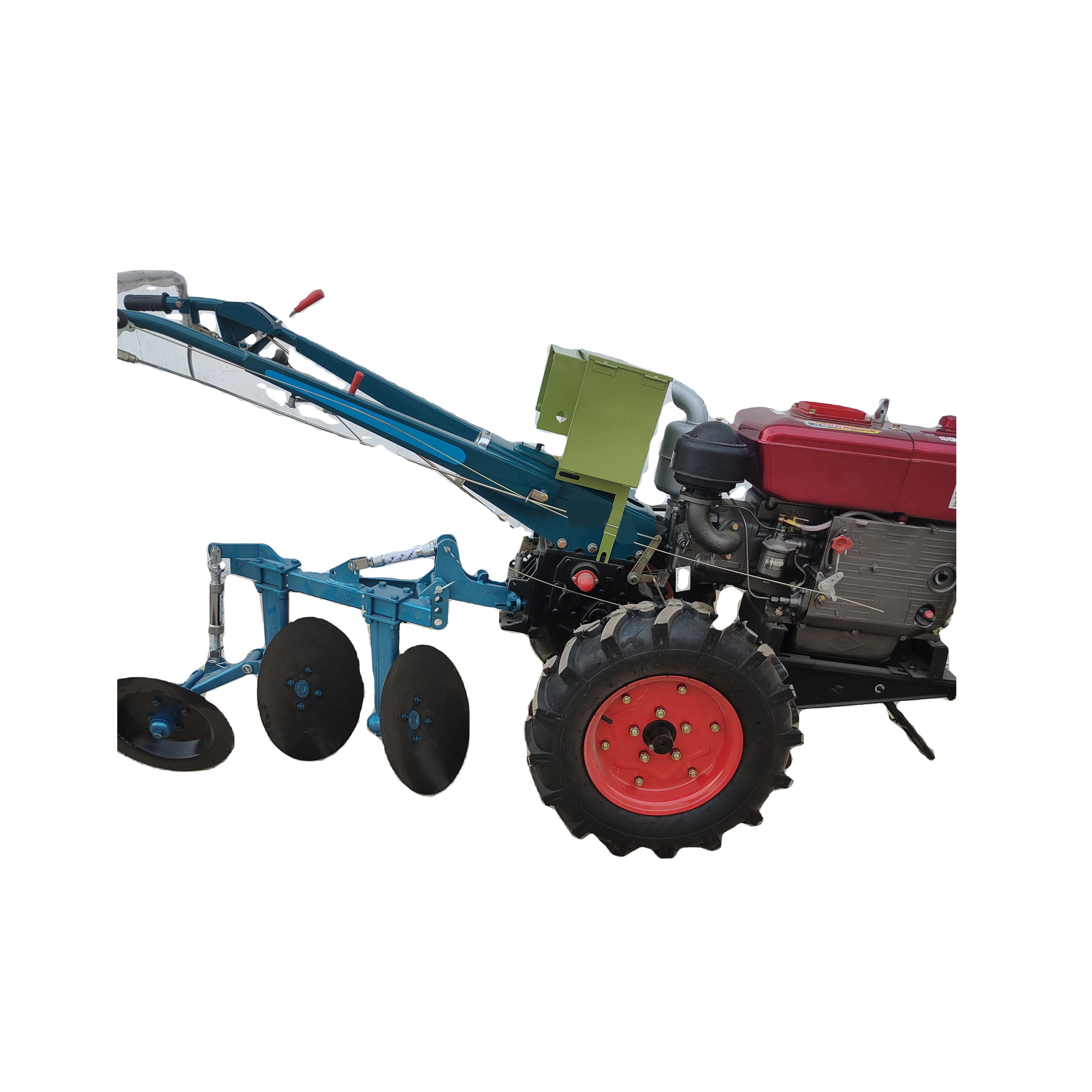 Two Wheel Farm Walking Tractor Mini Tractor for Agriculture