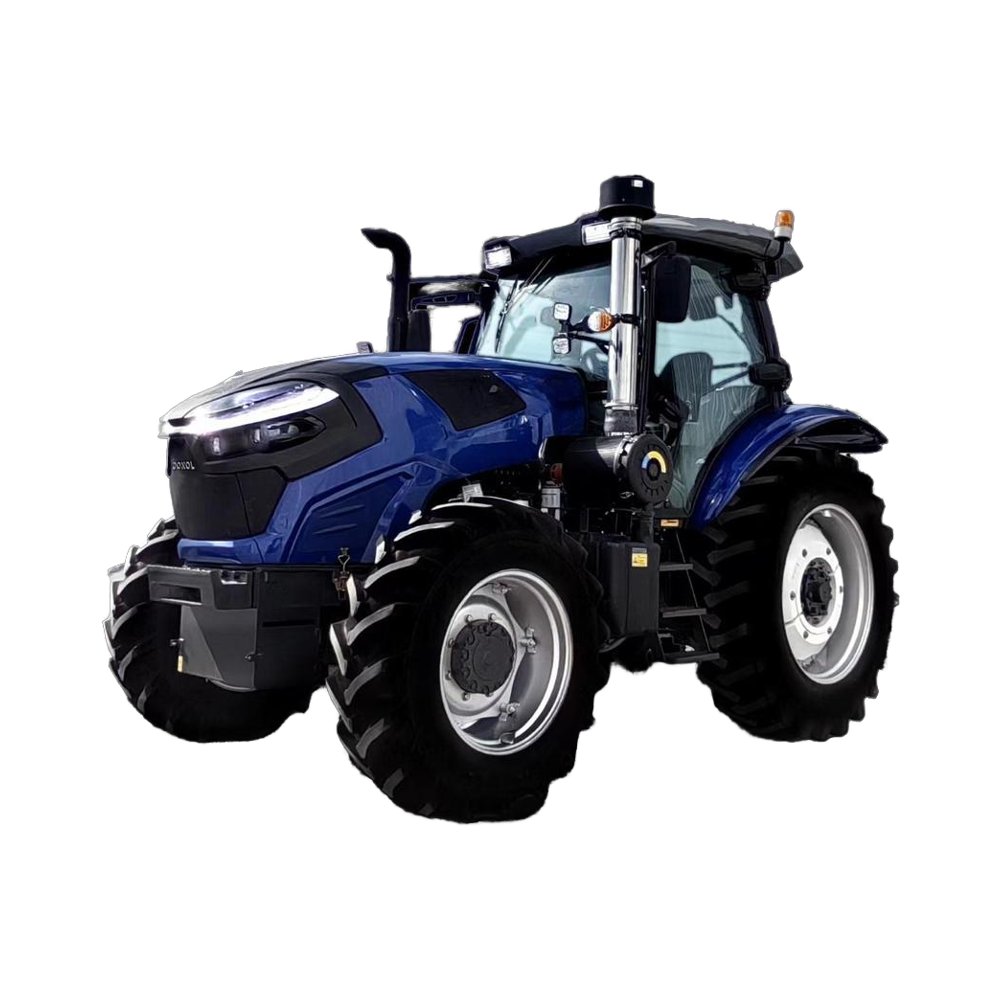 Multifunctional 80hp Farm Tractor with Engine Gearbox Pump Bearing 4WD Wheel Agricultural Machine for Sale