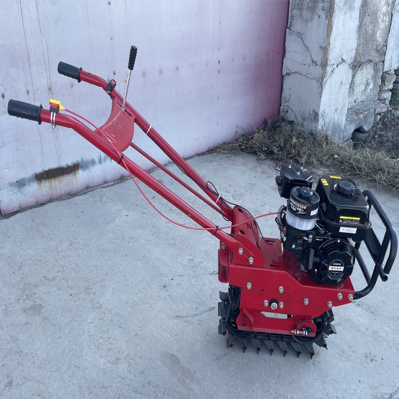 Design Tractor Mini Walking Tractor diesel Small and Compact Tractor Agriculture Single Chain Track Tiller