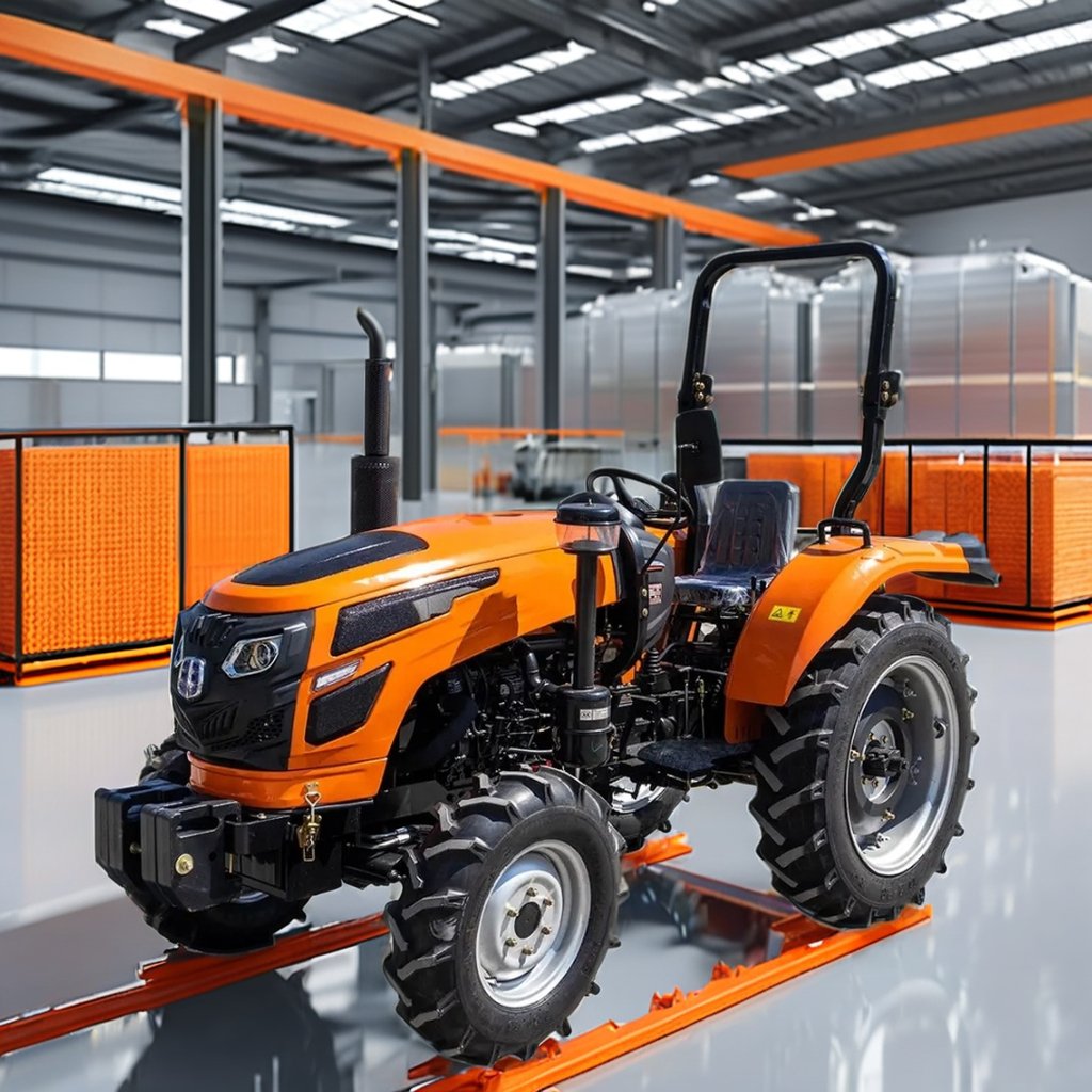 "4WD JESRAY Agriculture Tractor 50hp 4x4 Mini Tractor YTO Model Full Implements Multi-functional Various Options New"