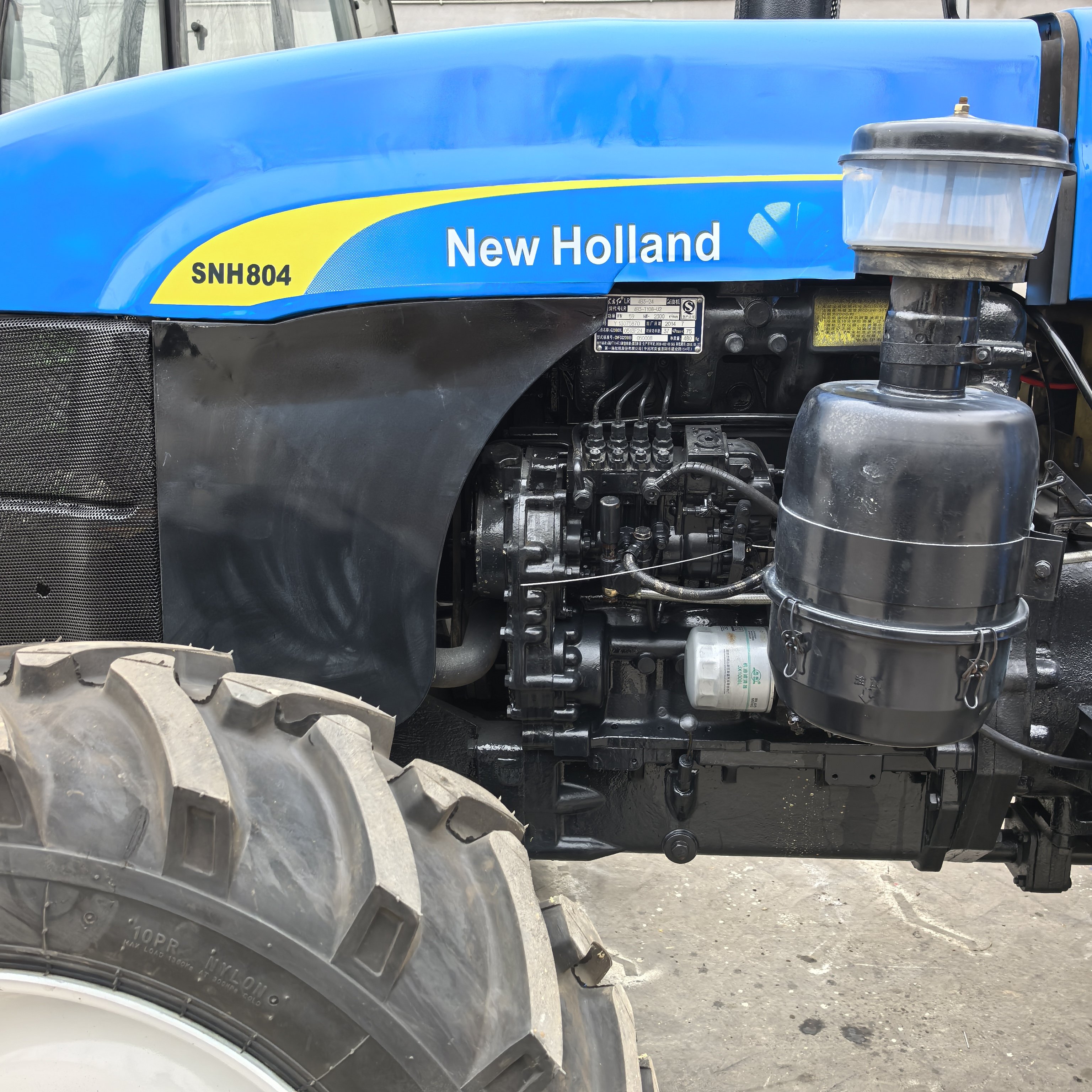 Quality 70hp 80hp 50hp Holland China Factory Tractor Used Tractor Agriculture With Front Loader at Cheap Price