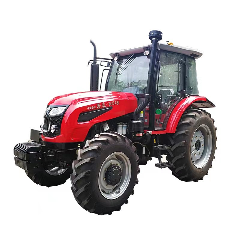 LT1404 140HP Big Farm Tractor Chinese Cabin Tractor with High Horsepower 4WD Wheel Used Farming Equipment Core Engine Component