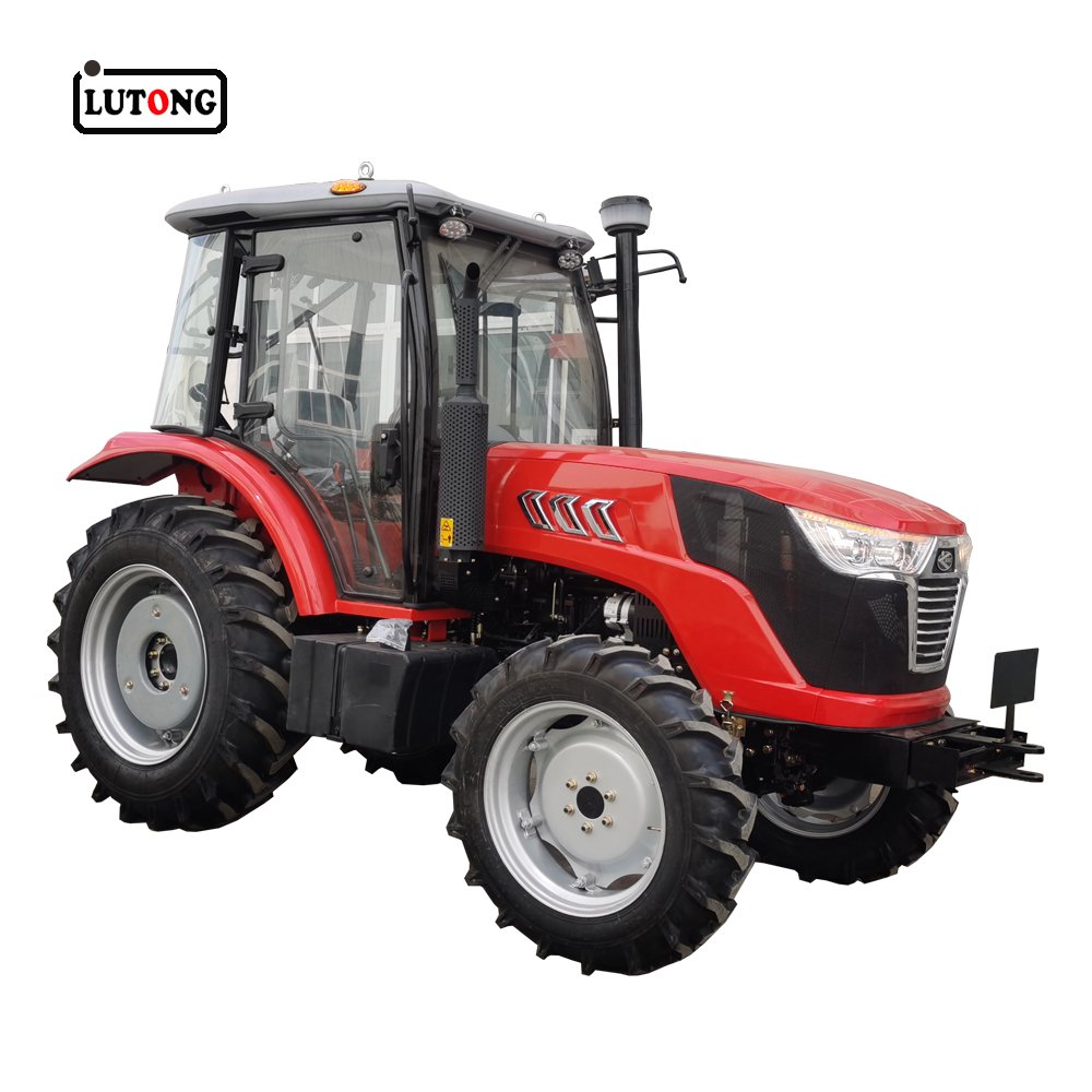 LT1404 140HP Big Farm Tractor Chinese Cabin Tractor with High Horsepower 4WD Wheel Used Farming Equipment Core Engine Component