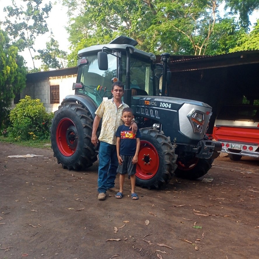 TAVOL 80HP 90HP 100HP 110HP Green & Black Agricultural Tractor China Tavol Farm Land Tractor