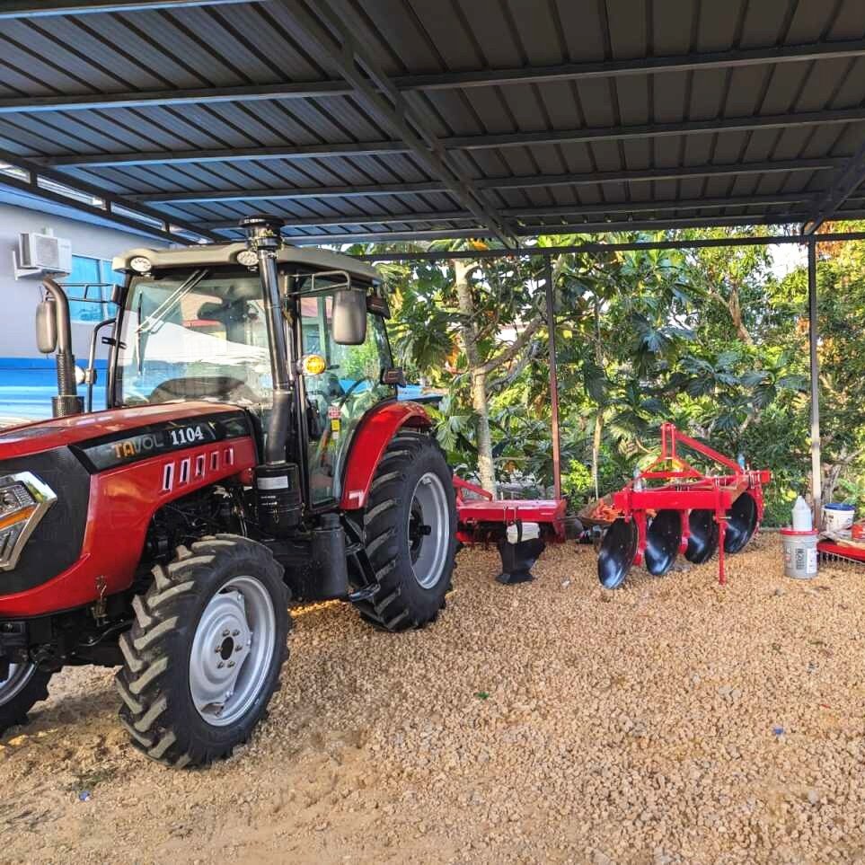 TAVOL 80HP 90HP 100HP 110HP Green & Black Agricultural Tractor China Tavol Farm Land Tractor