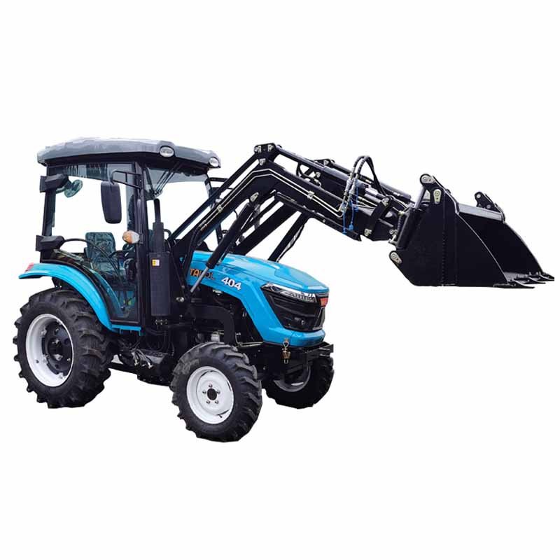 Multifunctional Tractor Agricultural Farming Small Compact Tractors Mini 4x4 40hp Tractor with Front End Loader