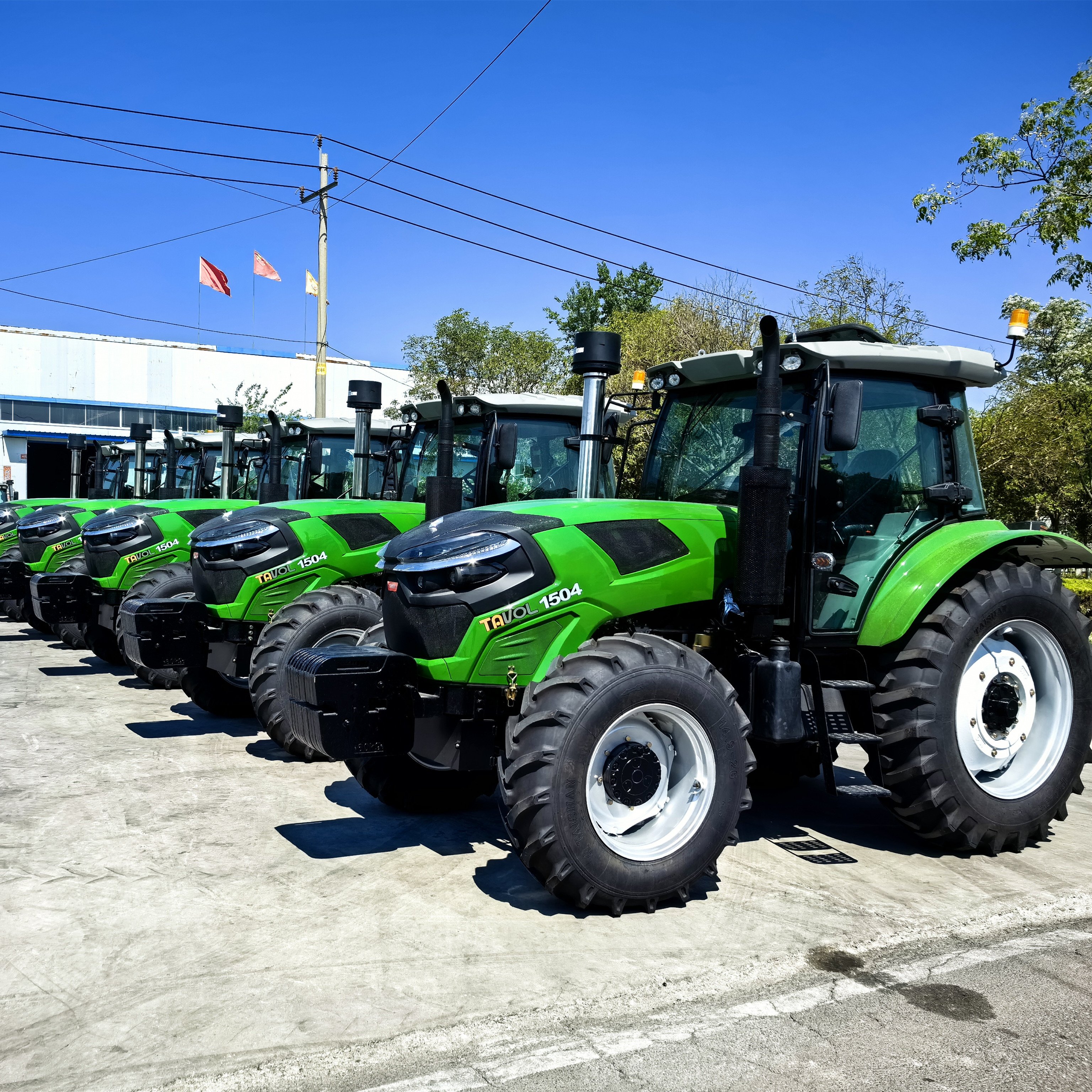 Tractors Tavol 1504 4wd 150HP 160HP Farm Machinery Agriculture Mini Tractor
