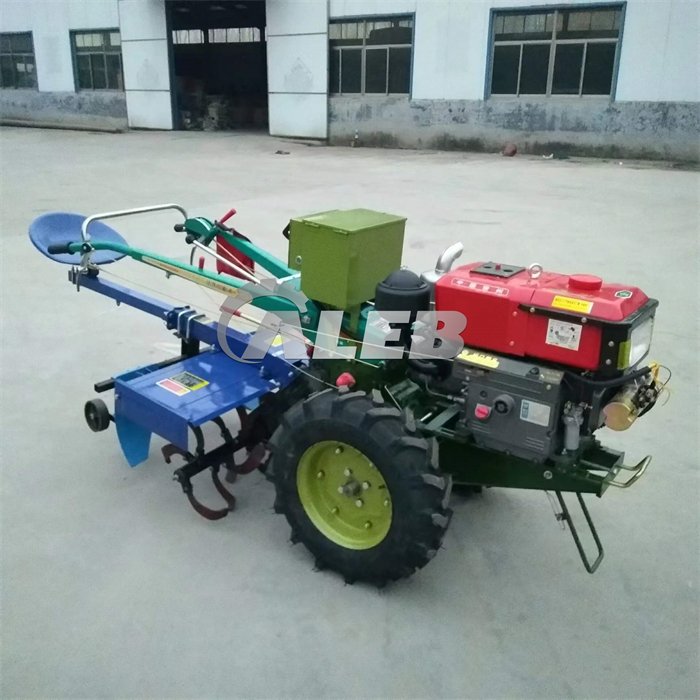 Agricultural Handheld diesel Tractor Farm Walking Tractor Two Wheel Hand Held Tractors