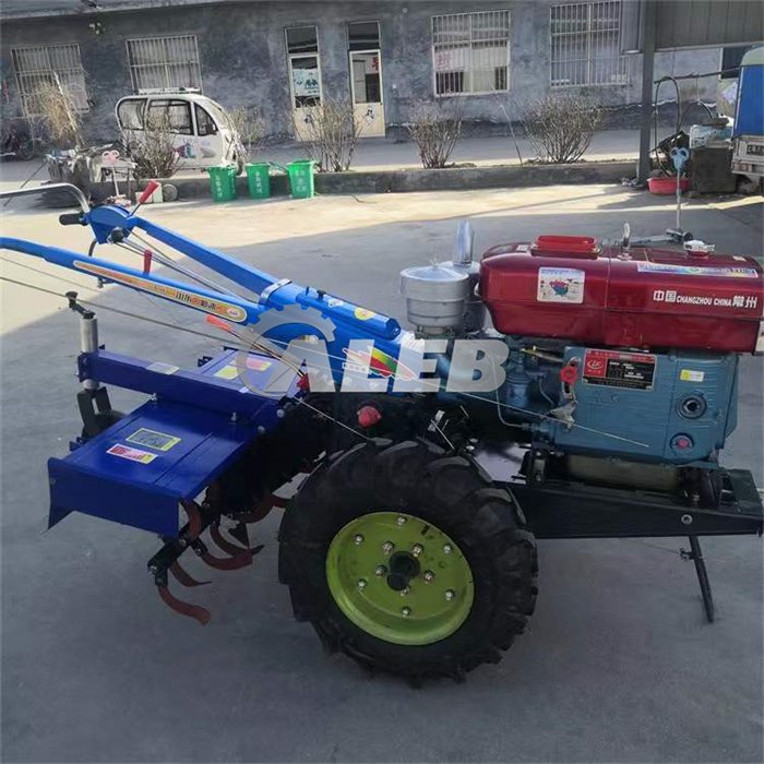 Agricultural Handheld diesel Tractor Farm Walking Tractor Two Wheel Hand Held Tractors