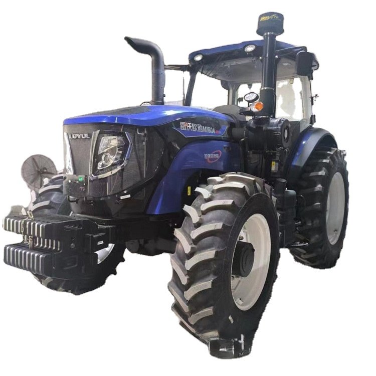 Hand Wheel Tractors Lovol 160hp 4x4wd Small Mini Compact Agricultural Farm Machinery Equipment Front Loader