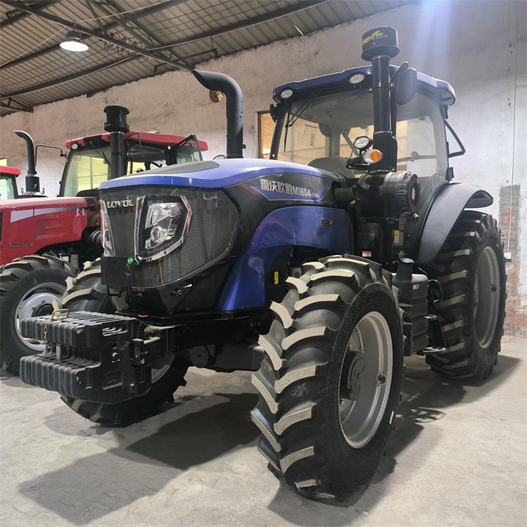Hand Wheel Tractors Lovol 160hp 4x4wd Small Mini Compact Agricultural Farm Machinery Equipment Front Loader