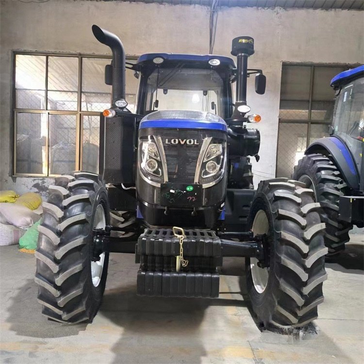 Hand Wheel Tractors Lovol 160hp 4x4wd Small Mini Compact Agricultural Farm Machinery Equipment Front Loader