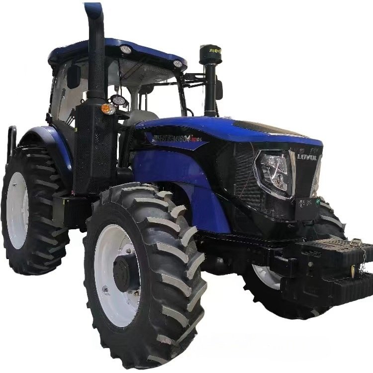 Hand Wheel Tractors Lovol 160hp 4x4wd Small Mini Compact Agricultural Farm Machinery Equipment Front Loader
