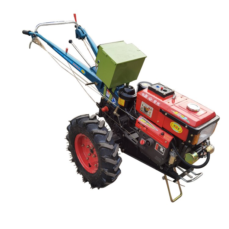 Agricultural Machinery Hand Held Power Tiller 15hp 2 Wheel Walk-behind Tractor Machine Price