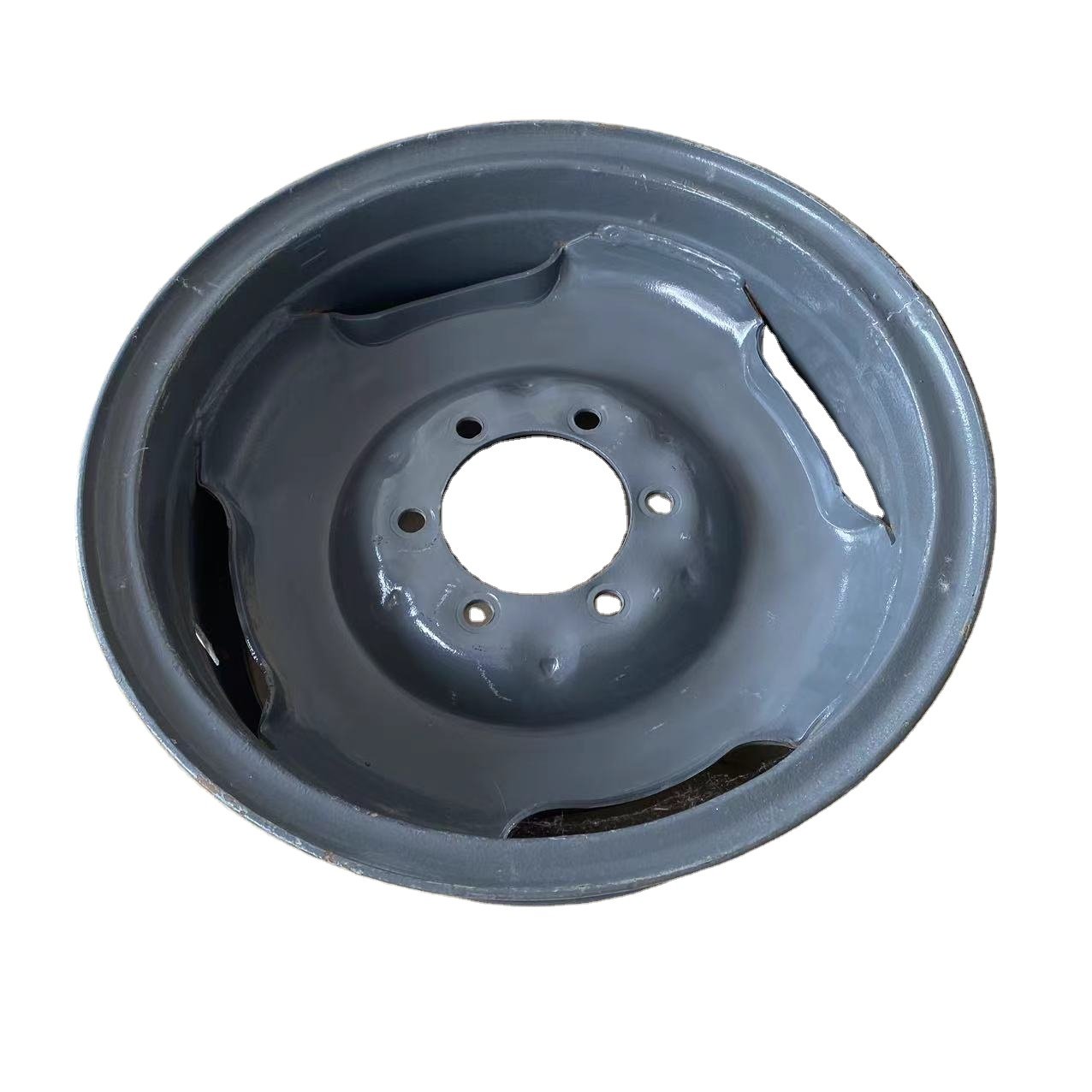 New 5.5F-16Agriculture Equipment Kubota Front Rear Farm Tractor Wheels and Hub With Rims Lug for Adjustment 5.5-16 for 750-16
