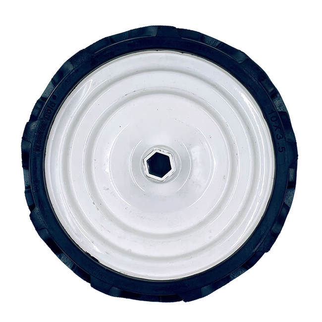 High Quality Polyurethane Farming Equipment Wheel 13x3.50 Mini Tiller Solid Flat Free Wheels