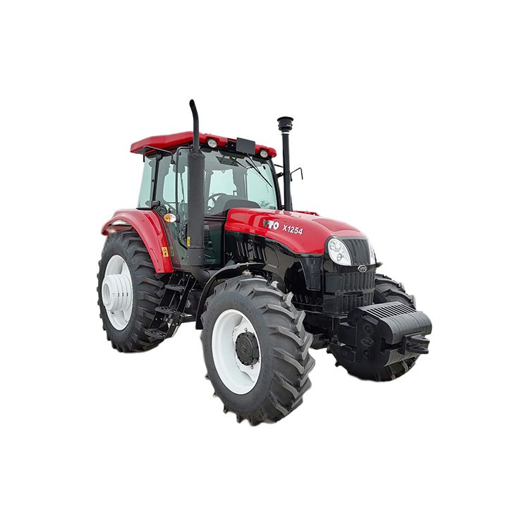 125hp Used Mini Farm Tractor Four Wheel Drive Tractor Agricultural Tractor Low Price for Sale
