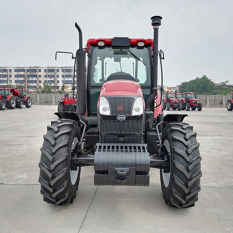 125hp Used Mini Farm Tractor Four Wheel Drive Tractor Agricultural Tractor Low Price for Sale