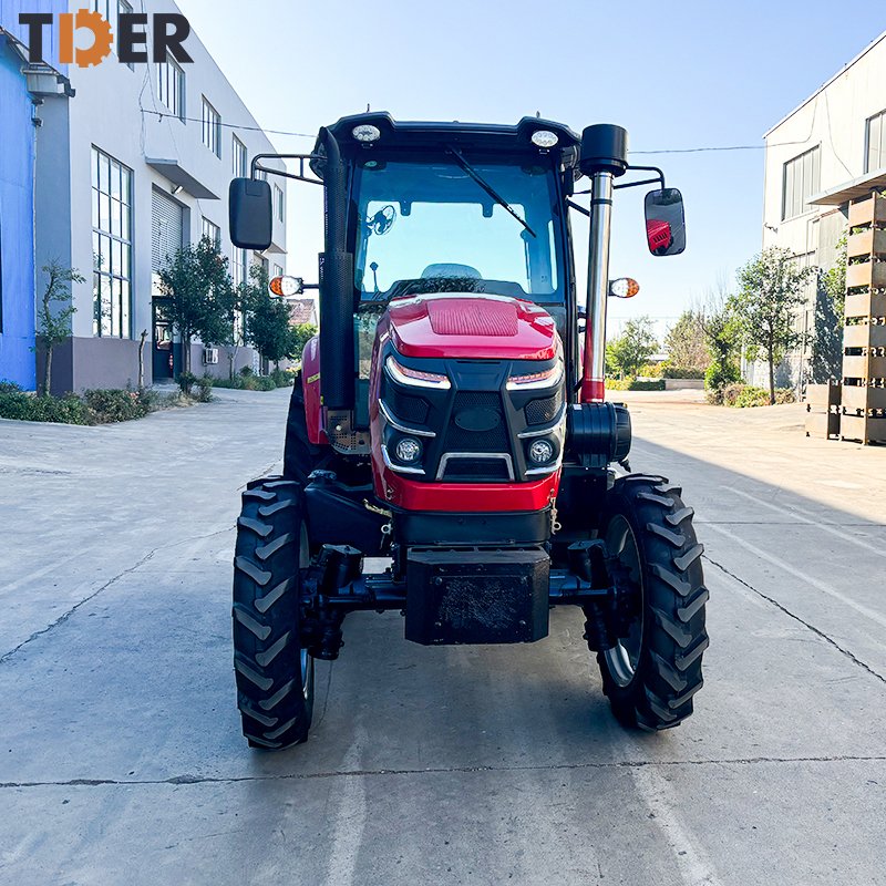 TDER 4wd 4x4 80hp Farm Tractors Agriculture Farm Machinery Cheap Farm Tractor for Sale