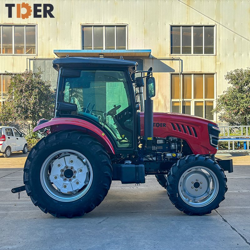 TDER 4wd 4x4 80hp Farm Tractors Agriculture Farm Machinery Cheap Farm Tractor for Sale