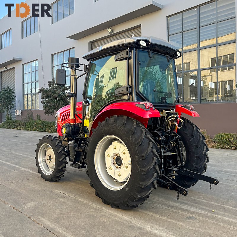 TDER 4wd 4x4 80hp Farm Tractors Agriculture Farm Machinery Cheap Farm Tractor for Sale