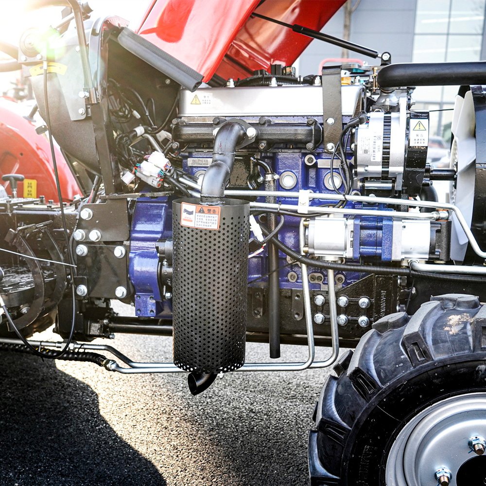 25-50hp Compact Farm Tractor Traktor with Cabin Lawn Tyre