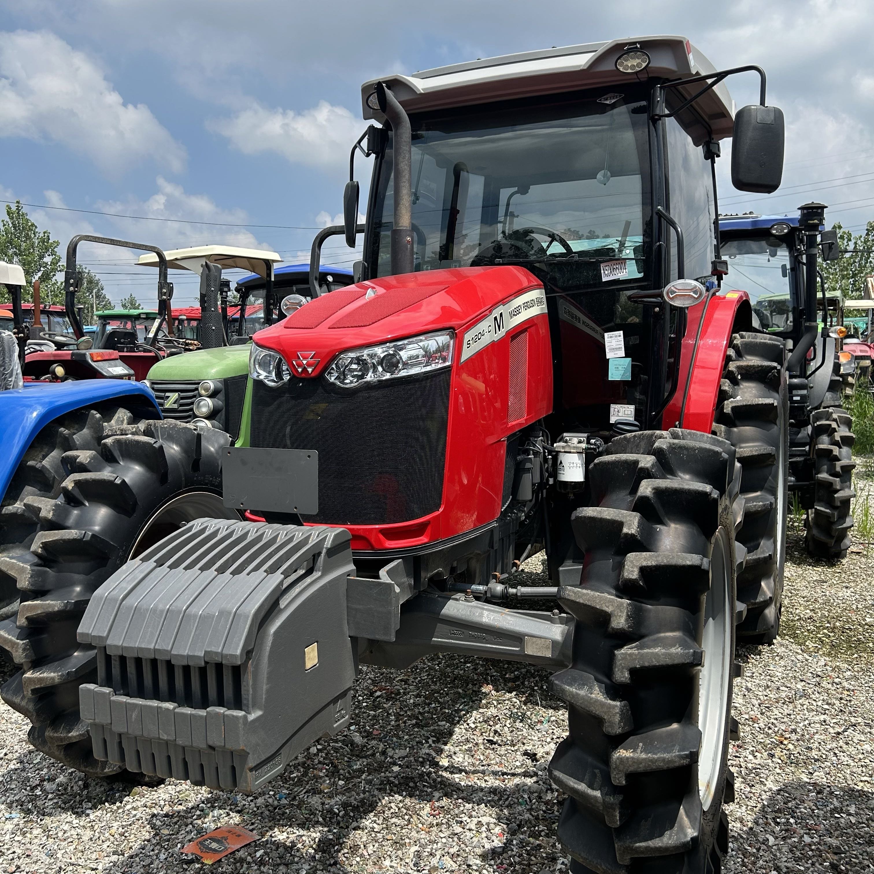 120HP 110HP 100HP Used/Second hand Agricultural 4WD Massey Ferguson S1204-C Tractors