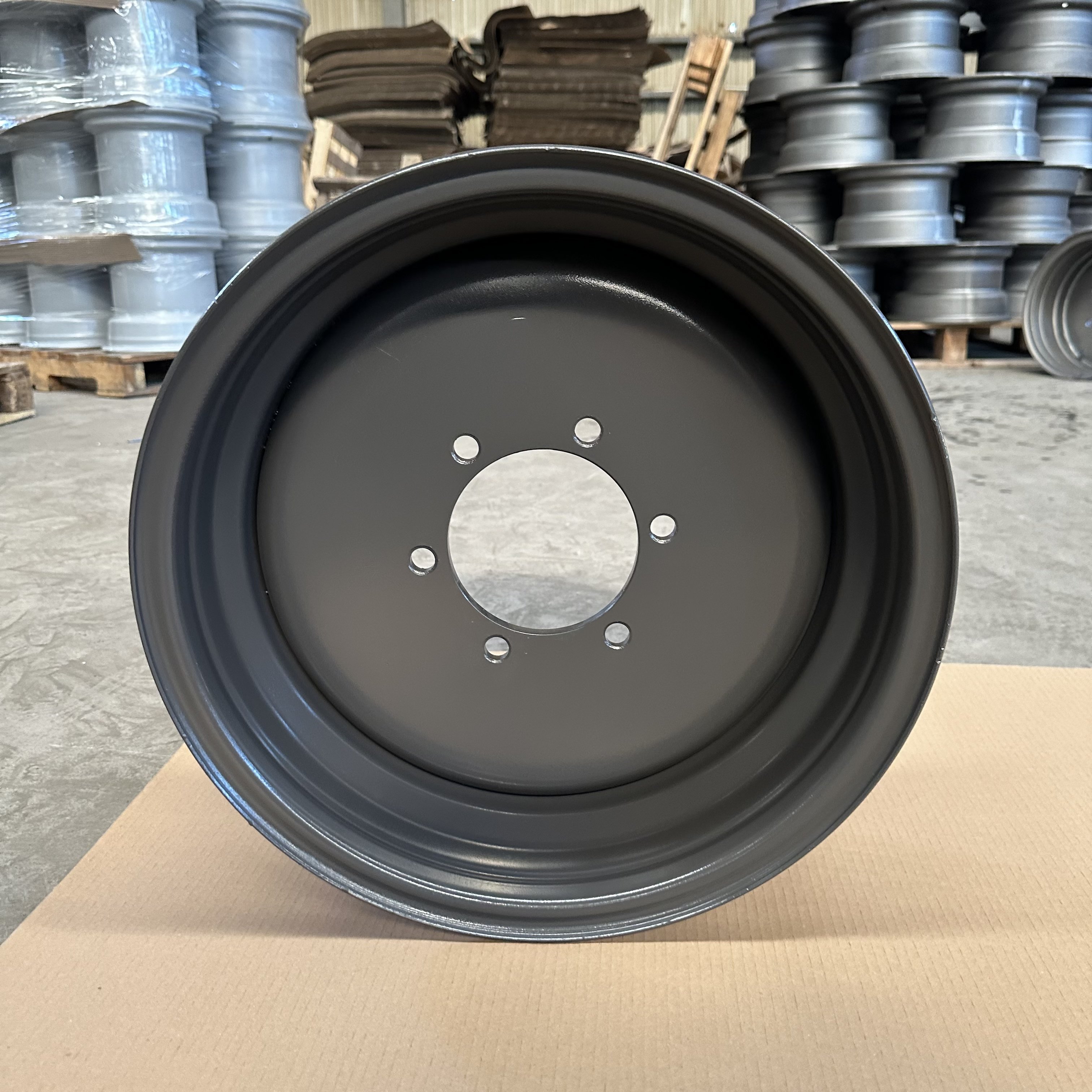 6Jx16 Agricultural Trailer Wheels 6jx16 Trailer Steel Wheel Rim for 215/60R16 Tires