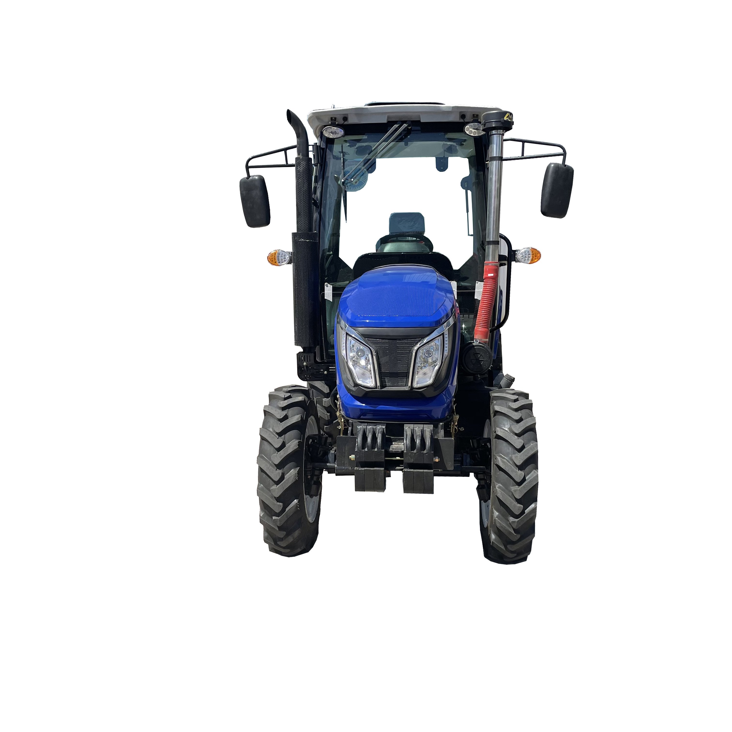 Chinese 4WD 4x4 75HP Electric Tractors for Small Farms Gardens New Condition Wheel Tractor with Engine Gearbox Home Use Retail