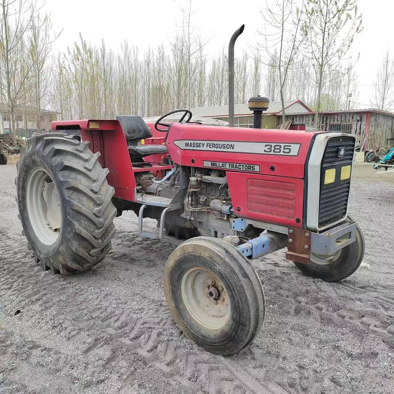 Agricultural Machinery Equipment Used Tractor Massey Ferguson MF385 85hp 2WD Compact Tractor Small Mini Farm Wheel Tractor