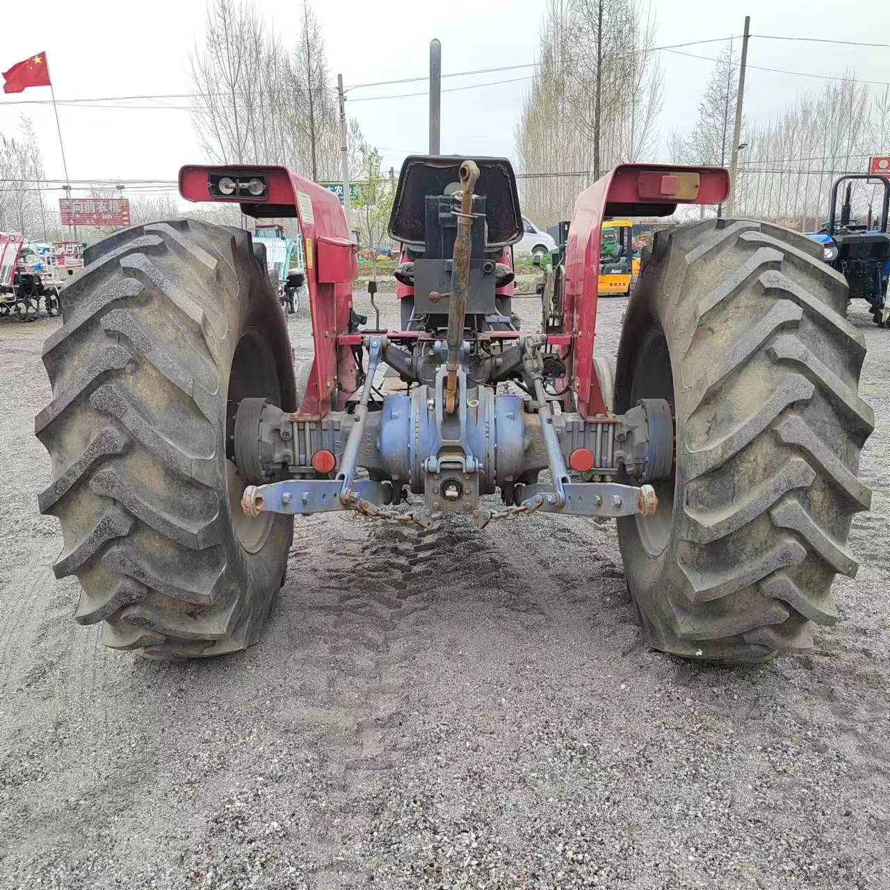 Agricultural Machinery Equipment Used Tractor Massey Ferguson MF385 85hp 2WD Compact Tractor Small Mini Farm Wheel Tractor