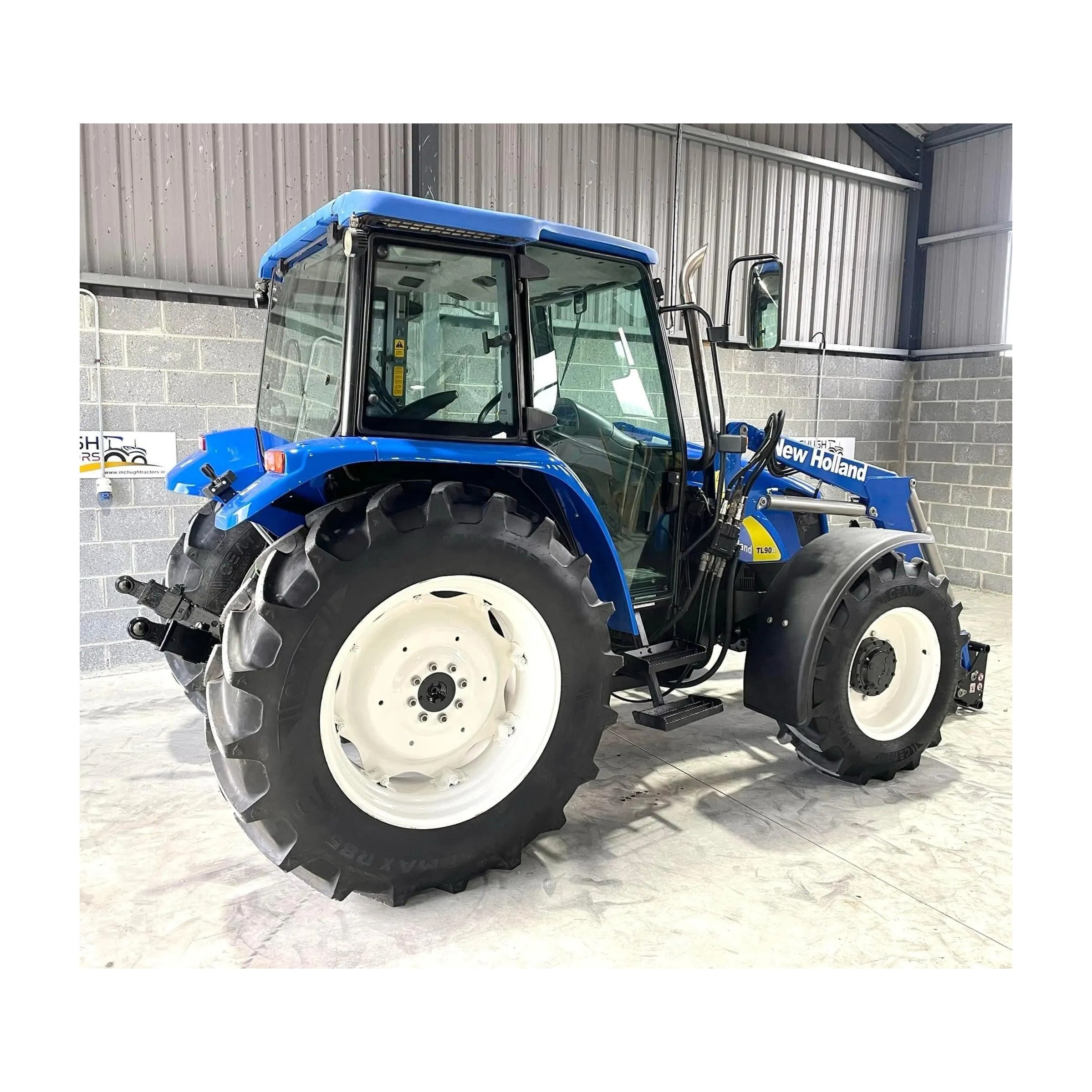 Used International Popular New-Holland SNH754 4WD Tractor/ Farm Used Second Hand 75HP Wheel Tractor