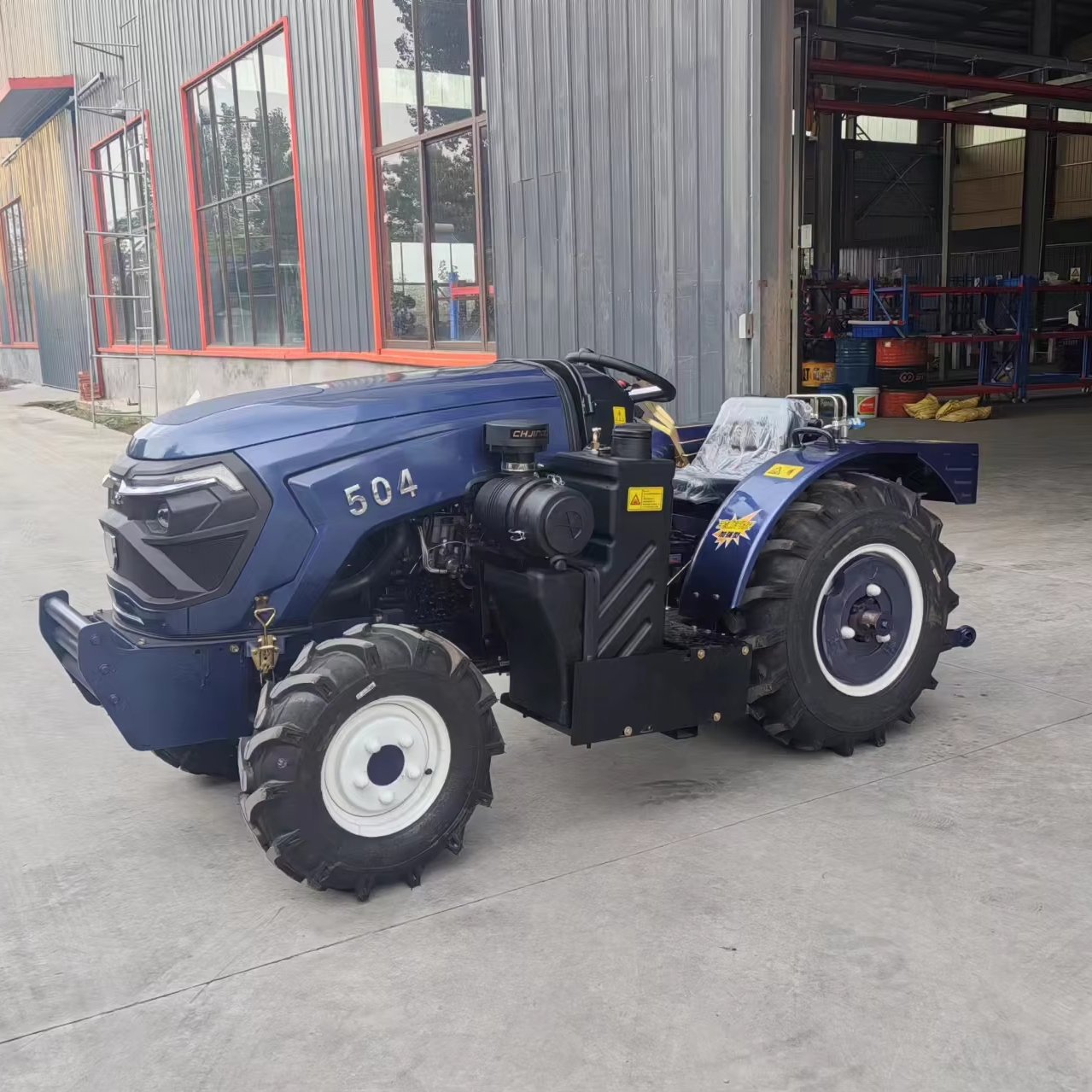 New 50HP 4x4 Multifunctional Farm Agricultural Tractor 4WD Diesel Engine Wheel Tractor