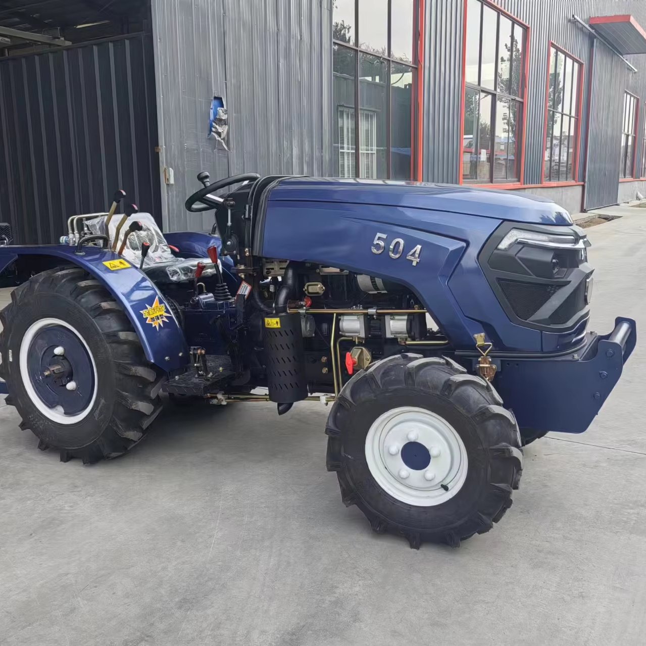 New 50HP 4x4 Multifunctional Farm Agricultural Tractor 4WD Diesel Engine Wheel Tractor