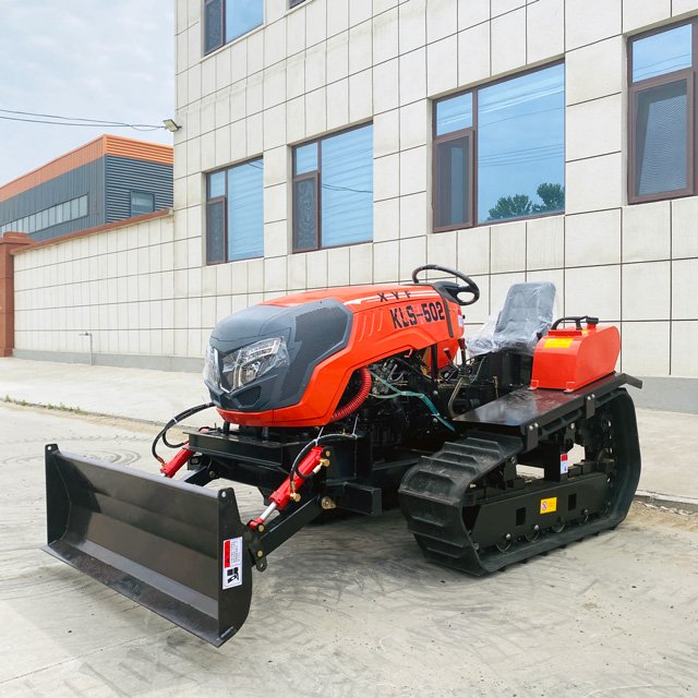 Hot Sale 120HP Multi-purpose Farm Mini Tractor / Agricultural Crawler Tractors With Excavator Arm Loader