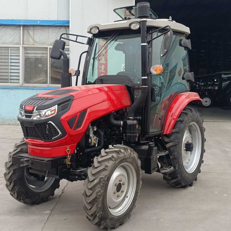 YTO Brand Powerful 70 HP Diesel Engine Tractor 4WD Four-Wheel Drive New Condition for All Agricultural Needs