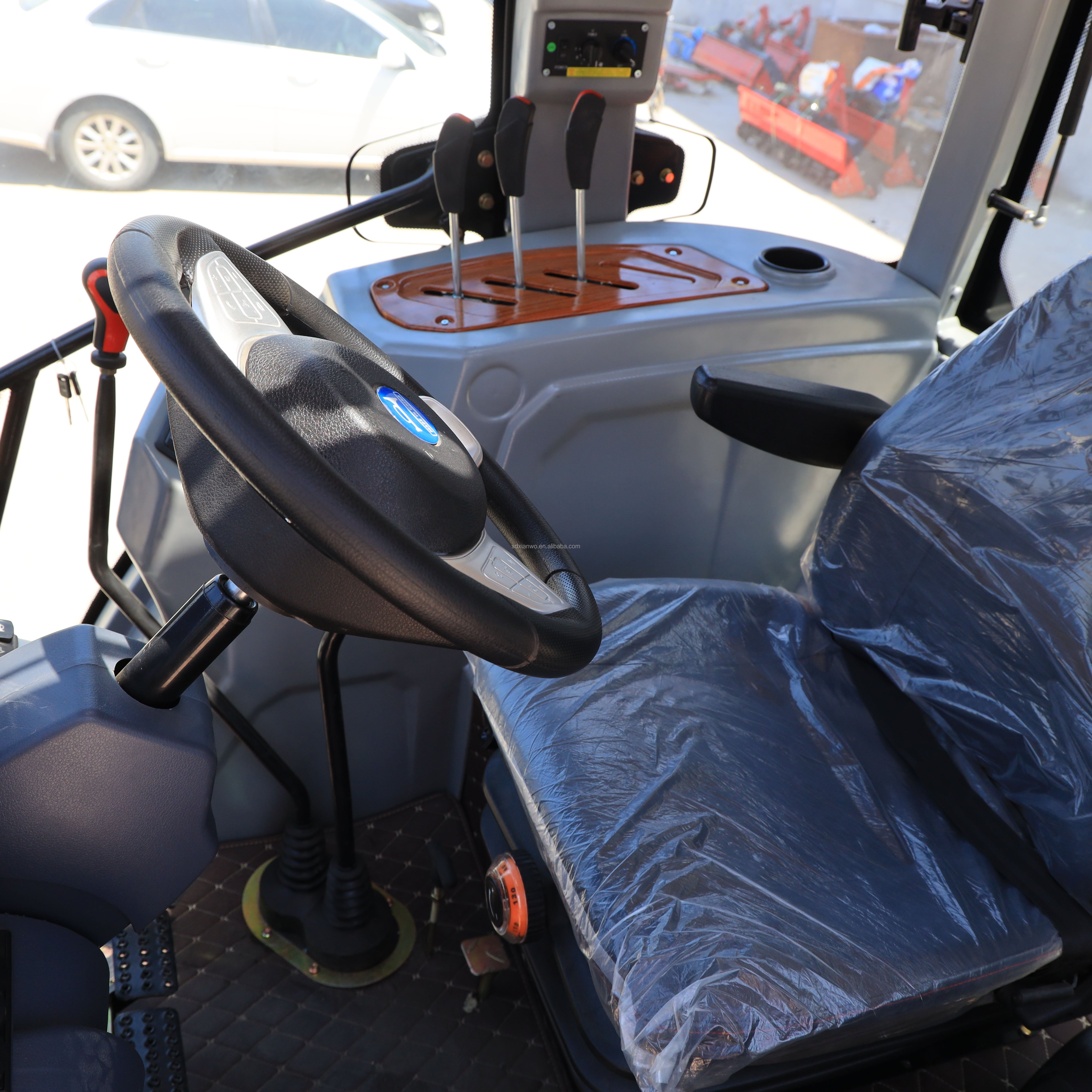 4WD Tractors 80HP Wheel Tractor Agriculture 50hp Attachments and Implements for Farm Tractors