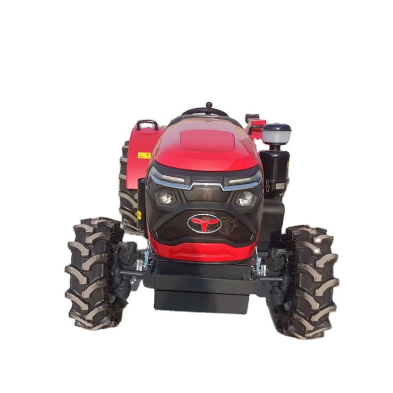 Mini 4wd Articulated Garden Tractors 50hp for Farm and Greenhouse/orchard with Finishing Mover
