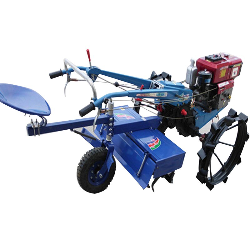 Paddy Field Tractor Two Wheel Farm Hand Tractor Tiller Paddy Wheel Rice Walking Tractor