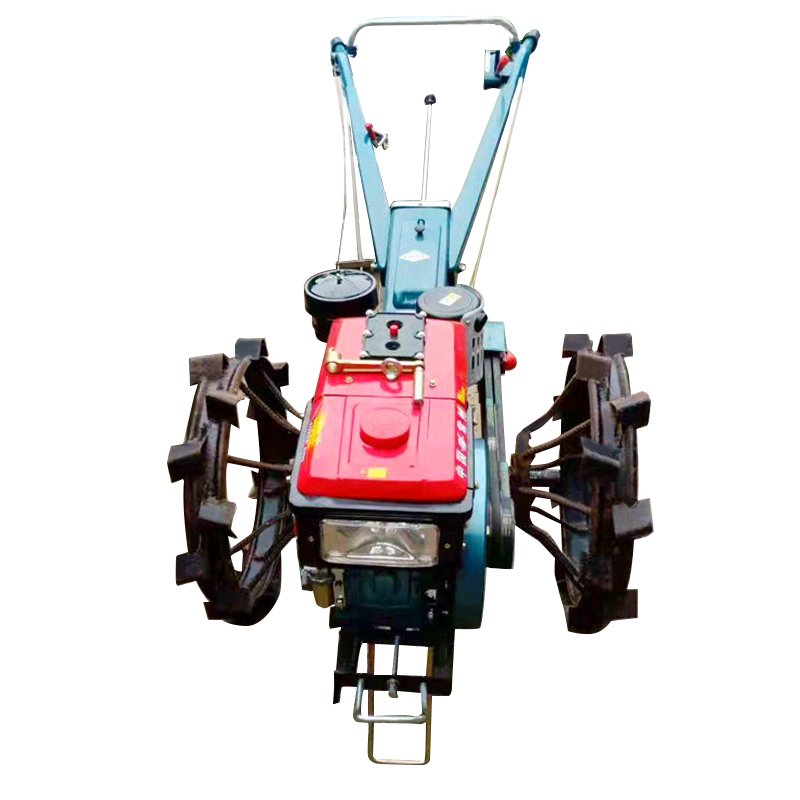 Paddy Field Tractor Two Wheel Farm Hand Tractor Tiller Paddy Wheel Rice Walking Tractor