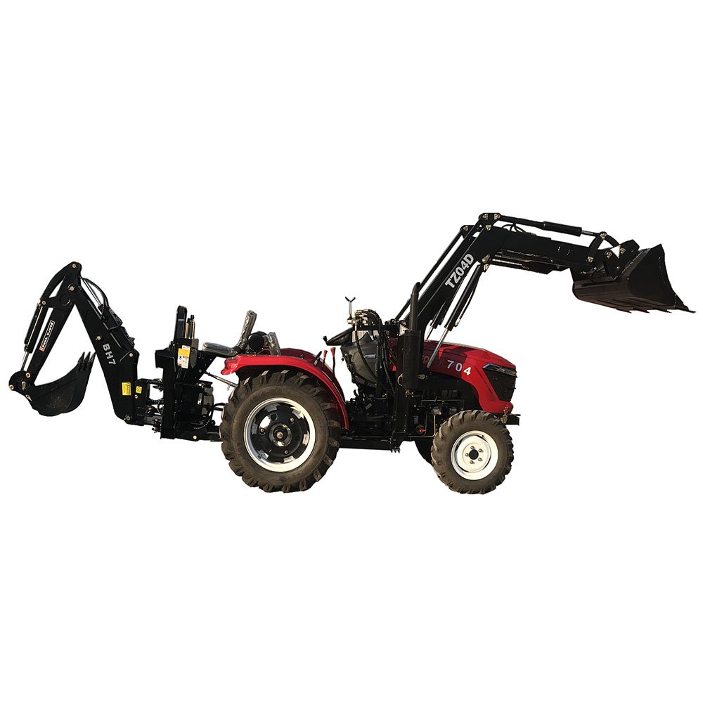 Tavol 50hp Mini Garden Tractors for Agriculture Equipments with Farming Tools Equipment Machines