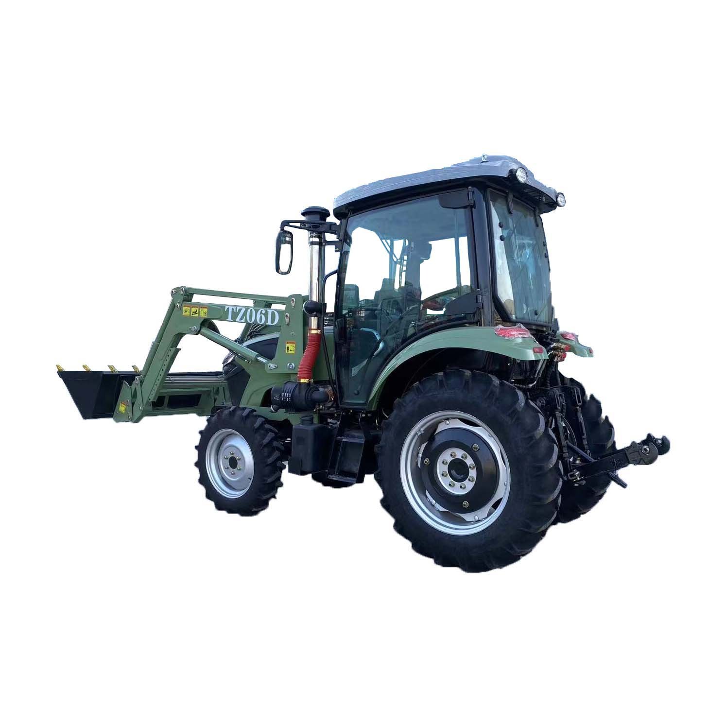 Free Shipping Quickly Delivery Best Price 4x4 Small Farm Tractor Canopy Model for Agricultural Land Use With YTO Engine