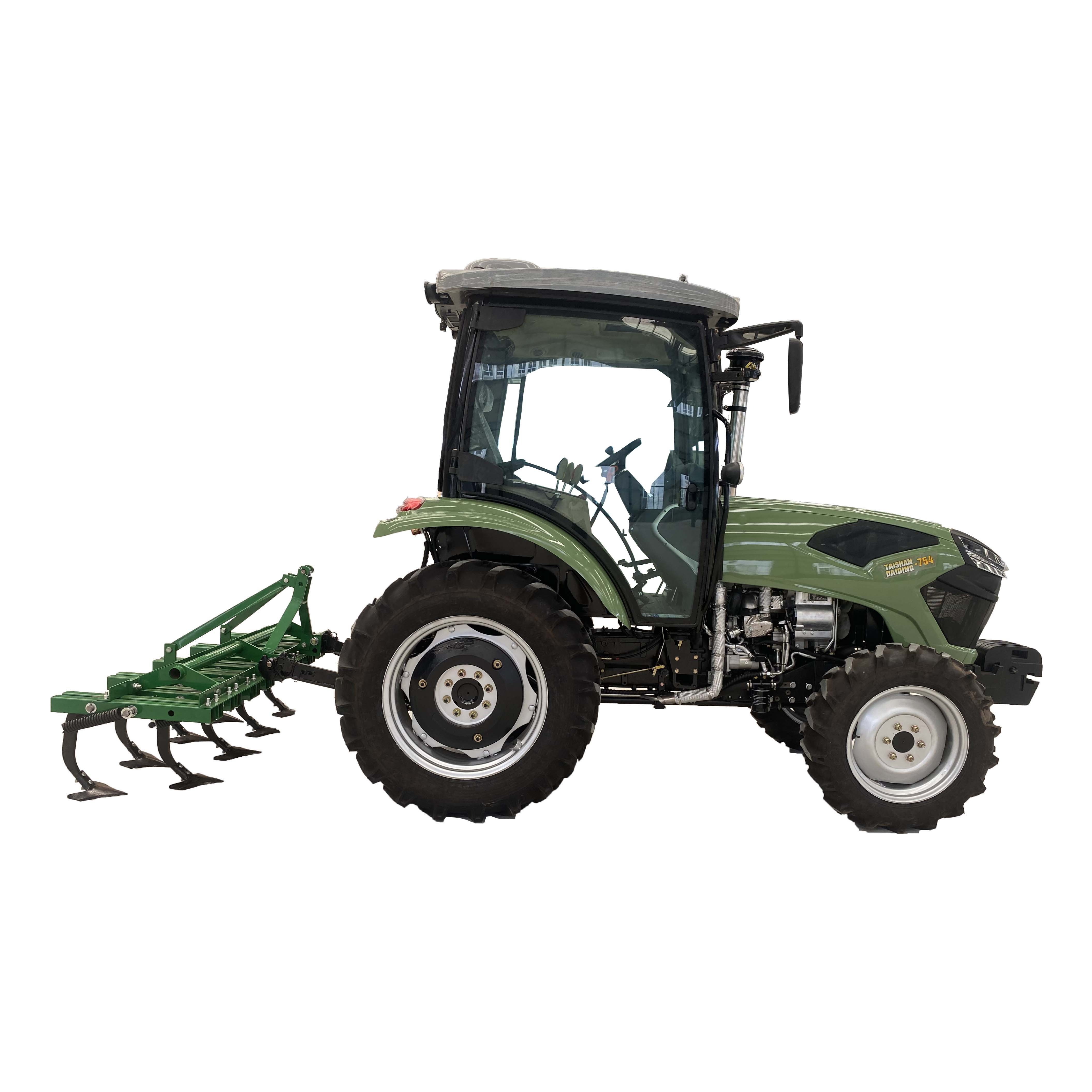 Free Shipping Quickly Delivery Best Price 4x4 Small Farm Tractor Canopy Model for Agricultural Land Use With YTO Engine