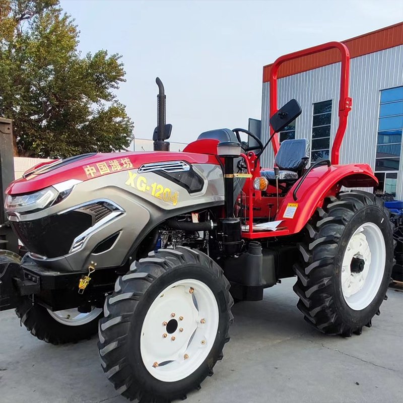 LUTIAN LT1204 New Price Tractor Wholesale 120hp 4 Wheel Drive YTO diesel Engine Wheel Tractor for Tractor Sale
