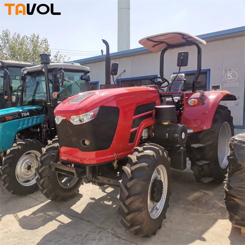 China Tractor 120HP 4WD Agricultural Machine Farm Tractor Compact Mini Tractor with CE Approval and Loader